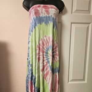 Venus Tie-Dye Maxi Skirt/Dress NWT